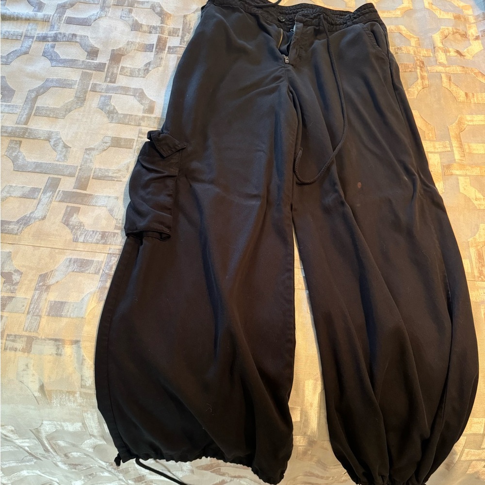 Black Cargo Pants